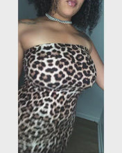 Load and play video in Gallery viewer, Cheetah tube dress

