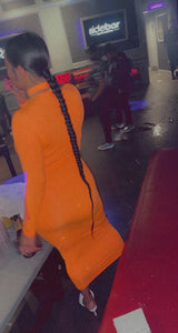 The Body Dress-Orange