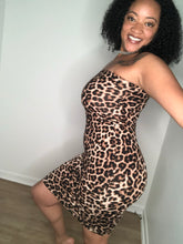 Load image into Gallery viewer, Cheetah tube dress
