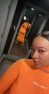 The Body Dress-Orange