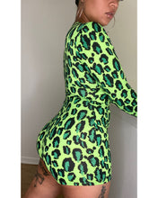 Load image into Gallery viewer, Slime Pj Romper (mask included)
