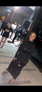 The Jayda Dress-Black