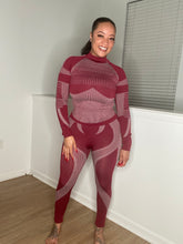 Load image into Gallery viewer, The Snap Back Set-Burgundy
