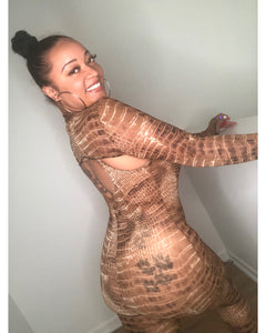 Reptile Jumpsuit