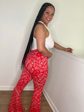 Load image into Gallery viewer, Red Bandana Pants
