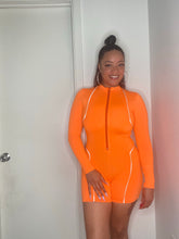 Load image into Gallery viewer, Keeping Up Jumpsuit-Orange
