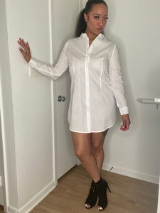 Oversized T Shirt Dress (Belt included)
