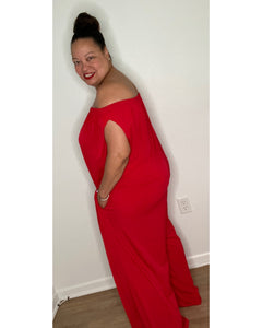Chill jumpsuit in Red